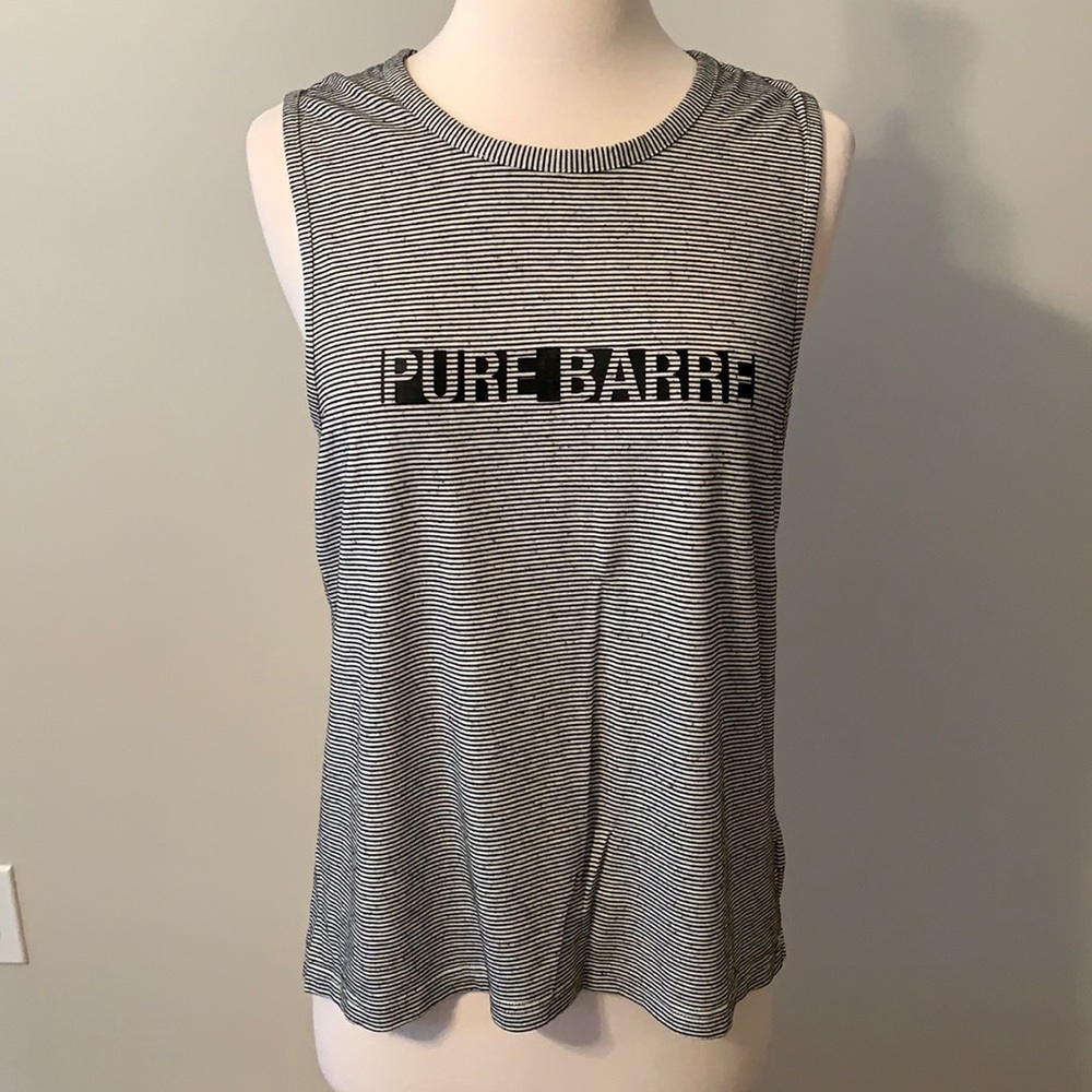 Pure Barre/Splits 59 Striped Tank